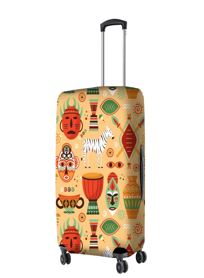 Nasher Miles Polyester 65 (24 Inch) Medium Protective Luggage Cover - Afro - Image 1